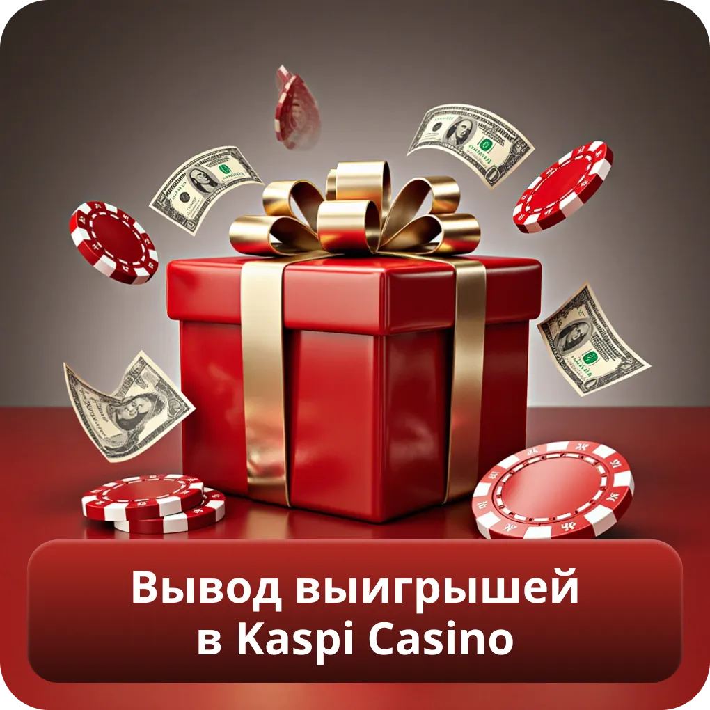 Вывод выигрышей в Kaspi Casino